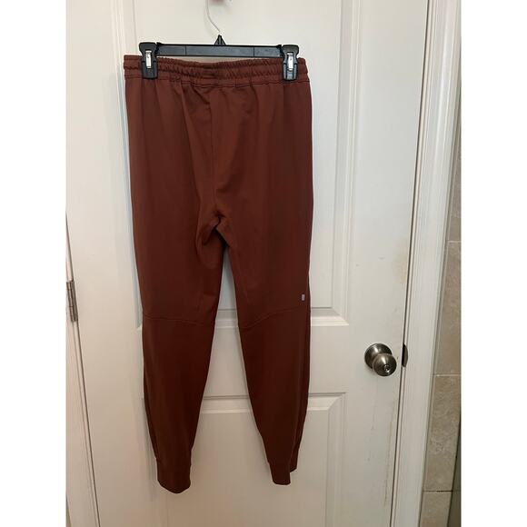 Nobull Men's Jogger Brown S Gym training Quick-drying drawcord waist Ankle Cuffs - Picture 2 of 9